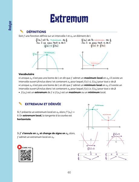 Extrait : Extremum