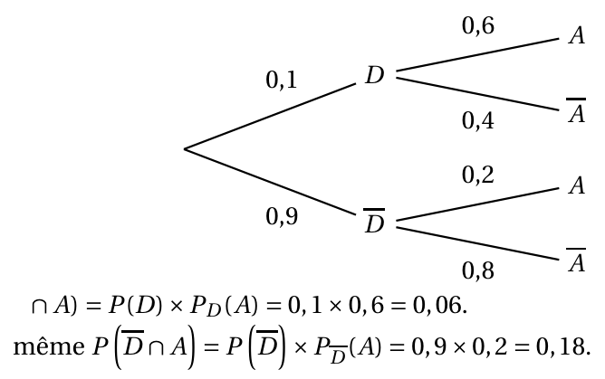 Figure du corrigé de l'exercice 1