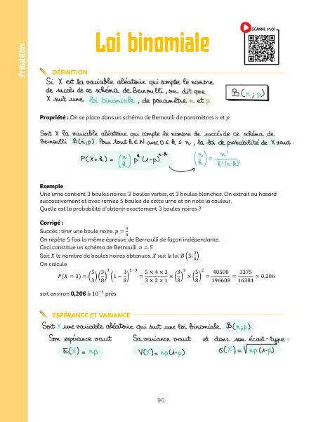 Fiche « Loi binomiale »