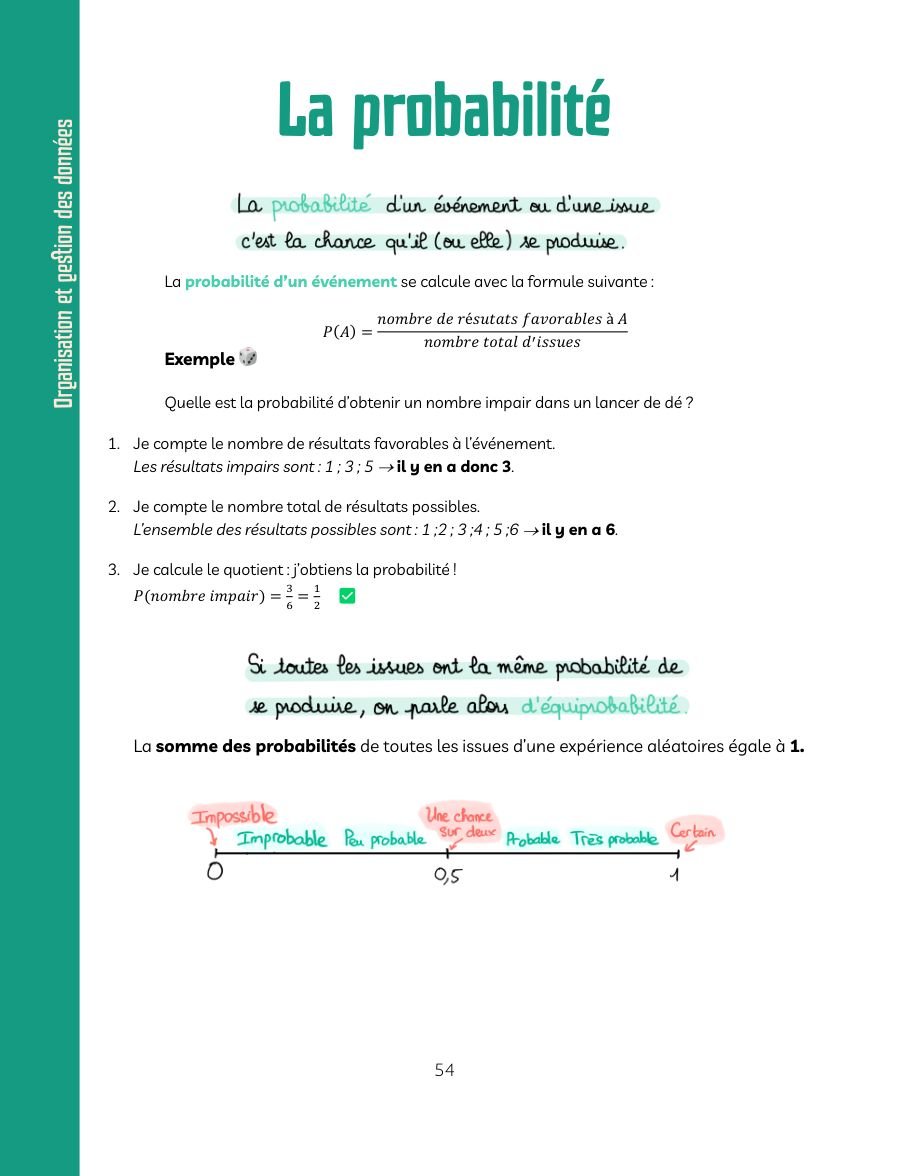 Fiche « La probabilité »