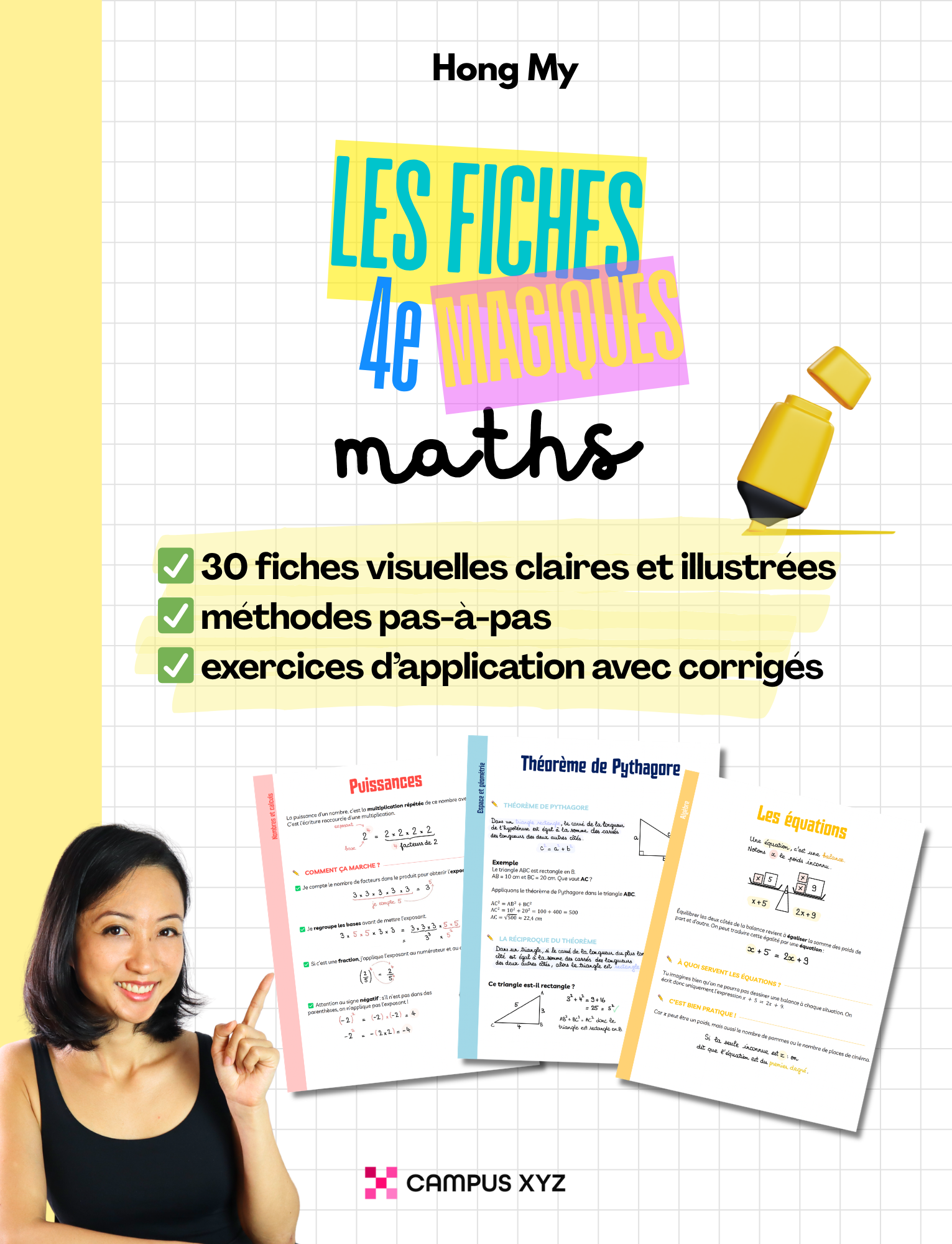 Les fiches magiques - 4e