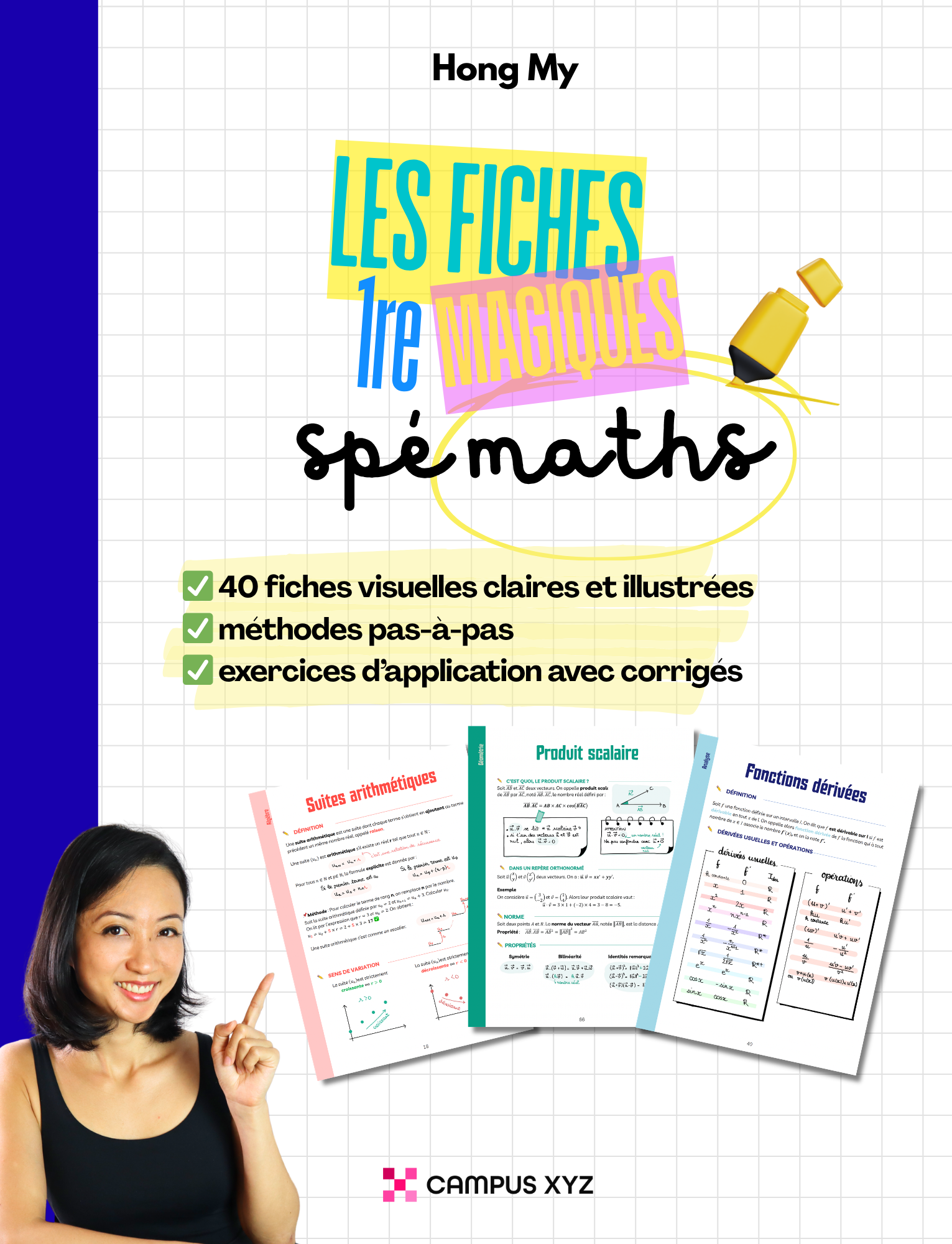 Les fiches magiques - 1re Spé maths