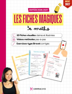 Les fiches magiques - 3e