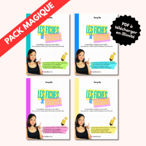 Pack Magique (4 cahiers Fiches magiques)