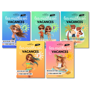 Pack Vacances (5 cahiers Maths en vacances)