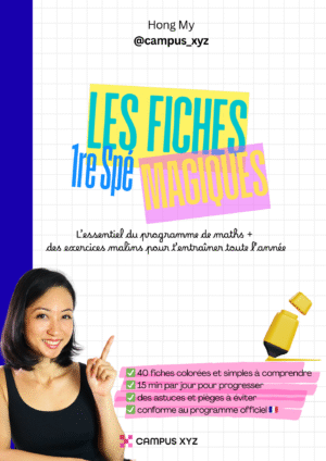 Les fiches magiques - 1re