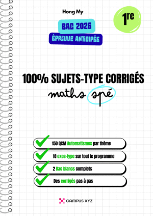 Sujets-type Bac 2026 Spé maths