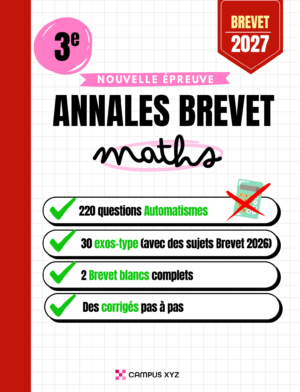 Annales Brevet 2027 - Sujets et corrigés