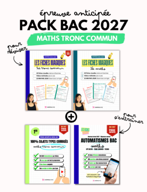 Pack Bac 2027 - Tronc Commun