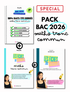 Pack Bac 2026 - Tronc Commun