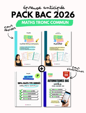 Pack Bac 2026 - Tronc Commun