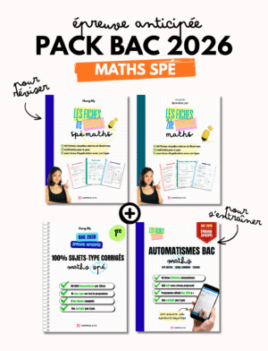 Pack Bac 2026 - Spé maths