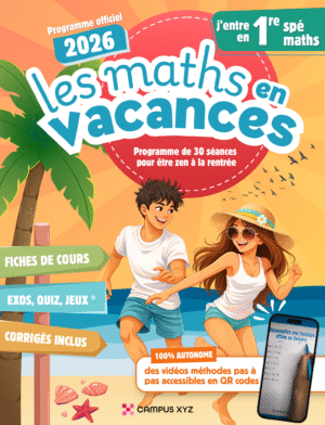 J'entre en 1re spé Maths