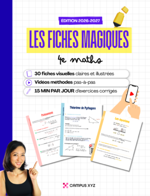 Les fiches magiques - 4e