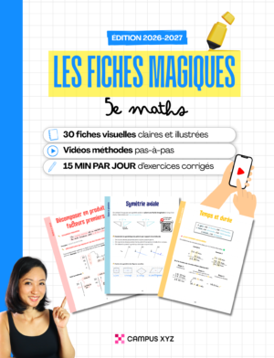 Les fiches magiques - 5e