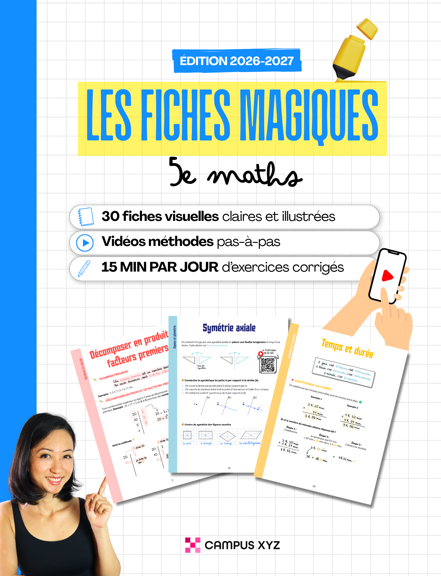 Les fiches magiques - 5e