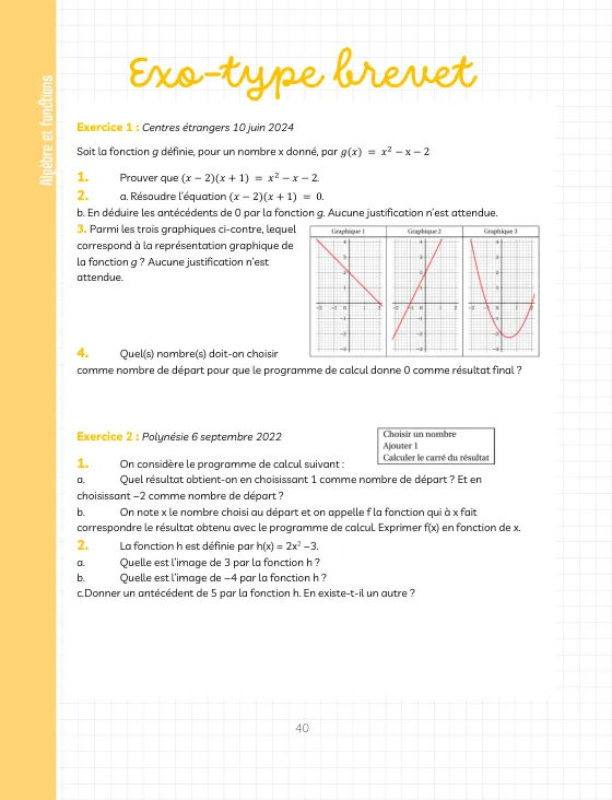 Exo-type Brevet corrigé