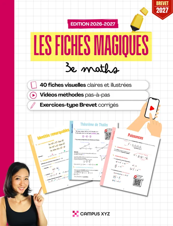 Les fiches magiques 3e maths