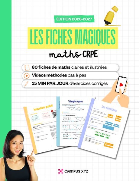 Couverture des fiches magiques CRPE